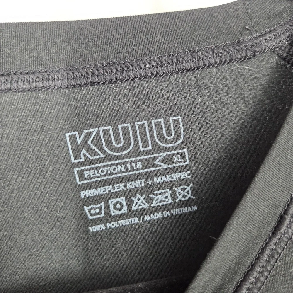 KUIU Peloton 118 Shirt Mens XL Black Primeflex Knit MAKSPEC Outdoor Hunting